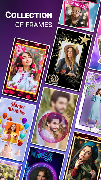 Animated Photo Frame, Editor - عکس برنامه موبایلی اندروید