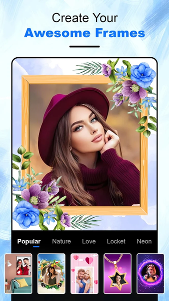 Photo Frames: Photo Editor - عکس برنامه موبایلی اندروید