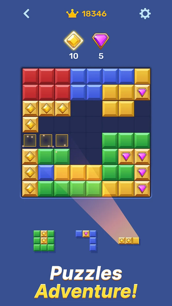 Block-Tok: Puzzle Game - عکس بازی موبایلی اندروید