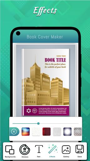 Book Cover Maker Pro-Wattpad & eBooks,album cover - Image screenshot of android app