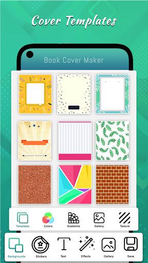 Book Cover Maker Pro-Wattpad & eBooks,album cover - Image screenshot of android app