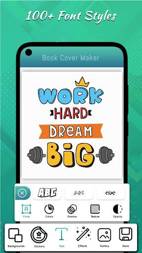 Book Cover Maker Pro-Wattpad & eBooks,album cover - Image screenshot of android app