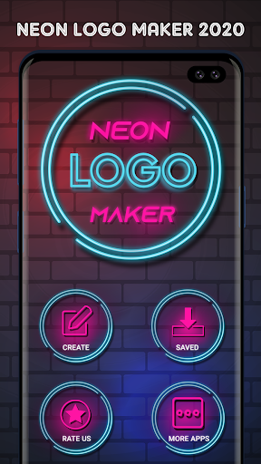 Neon Logo Maker - Logo Creator & Logo Designer Pro - Image screenshot of android app