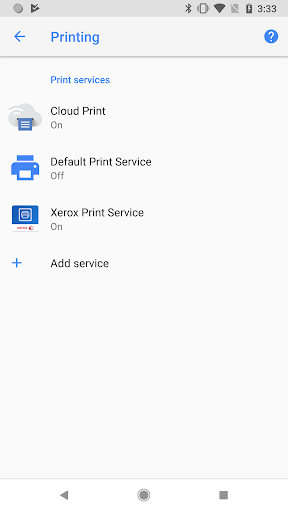 Xerox Print Service Plugin - عکس برنامه موبایلی اندروید