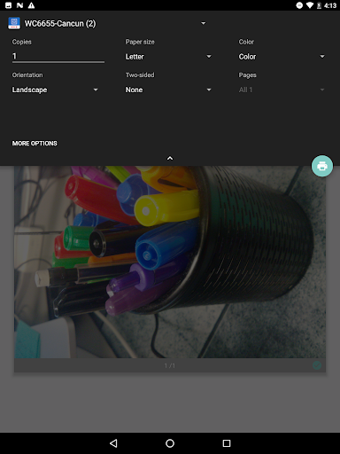 Xerox Print Service Plugin - Image screenshot of android app