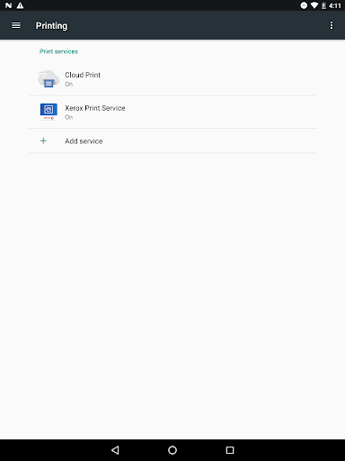 Xerox Print Service Plugin - Image screenshot of android app