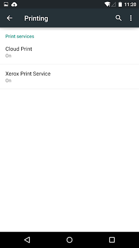 Xerox Print Service Plugin - Image screenshot of android app