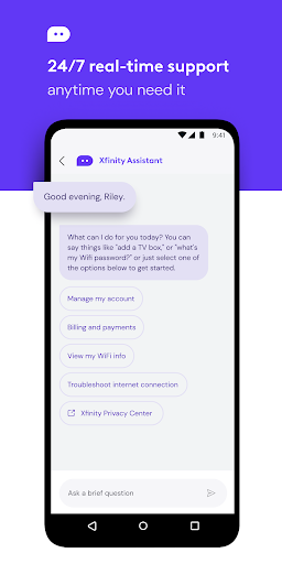 Xfinity - عکس برنامه موبایلی اندروید