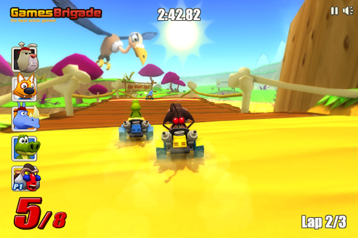 Go Kart Go! Ultra! - Gameplay image of android game