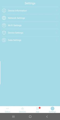 D-Link MiFi Management Application - عکس برنامه موبایلی اندروید
