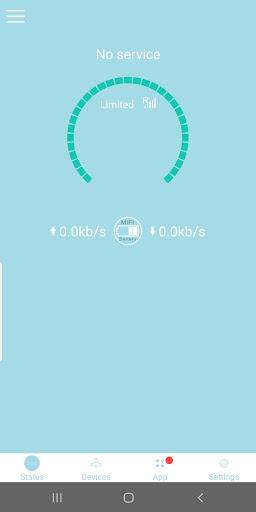 D-Link MiFi Management Application - عکس برنامه موبایلی اندروید