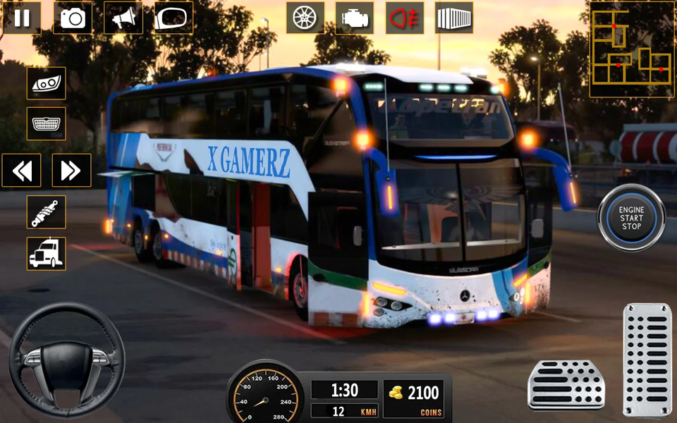 Bus Driving Game City Bus ۳D - عکس بازی موبایلی اندروید