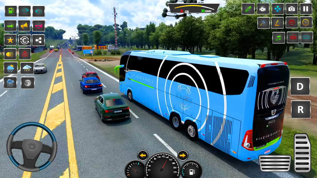 Real Offroad Bus Game ۳D - عکس بازی موبایلی اندروید