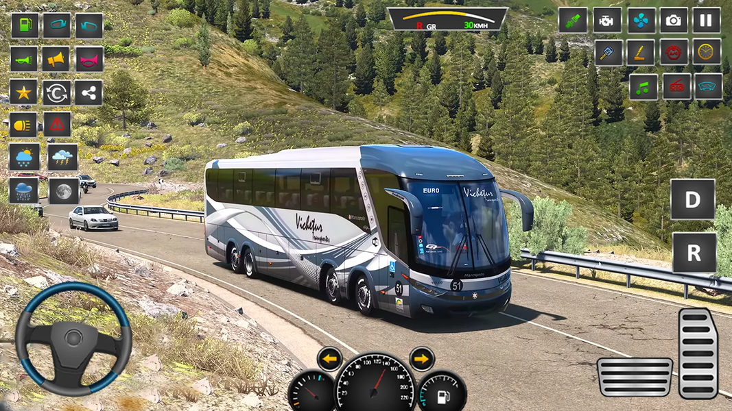 Real Offroad Bus Game ۳D - عکس بازی موبایلی اندروید