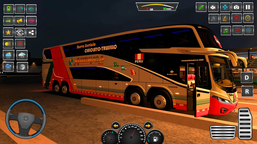 Real Offroad Bus Game ۳D - عکس بازی موبایلی اندروید