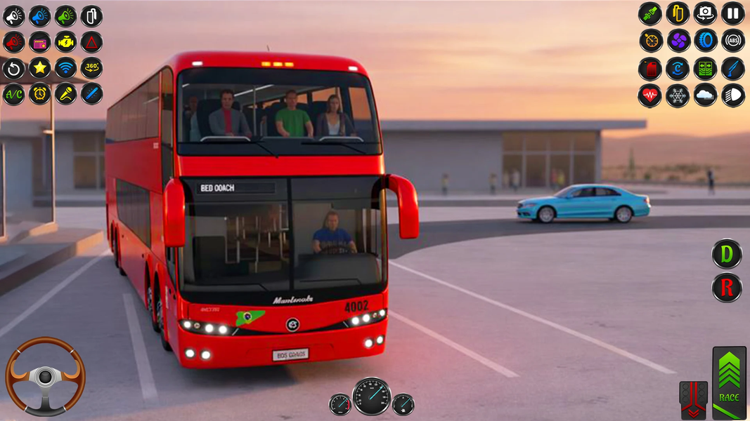Offroad Bus Games Sim ۳D - عکس بازی موبایلی اندروید