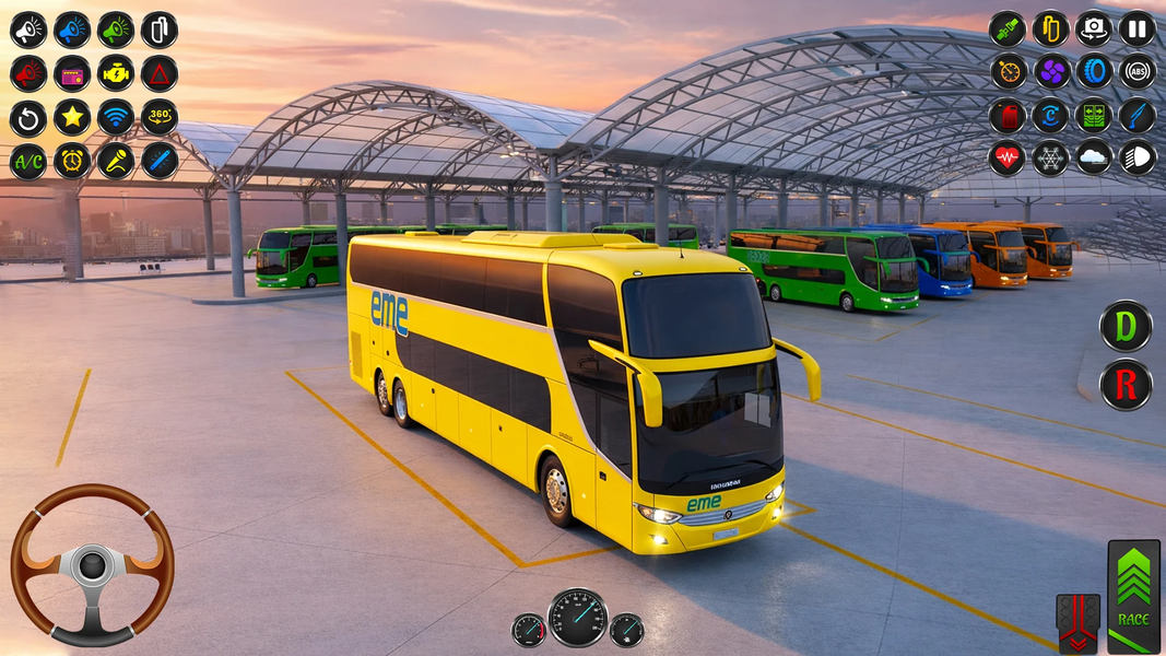 Offroad Bus Games Sim ۳D - عکس بازی موبایلی اندروید