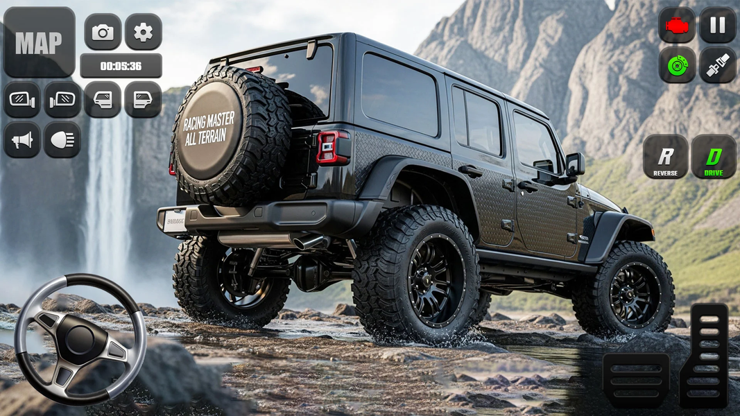 Jeep Driving ۴x۴: Jeep Game - عکس بازی موبایلی اندروید