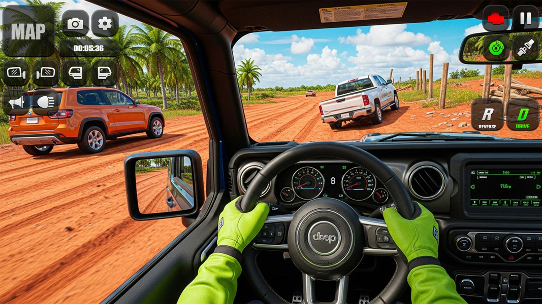 Jeep Driving ۴x۴: Jeep Game - عکس بازی موبایلی اندروید