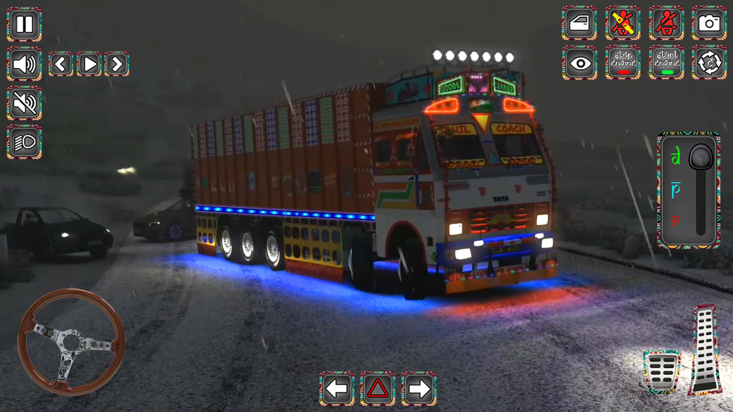 Indian Truck Drive Truck Games - Gameplay image of android game
