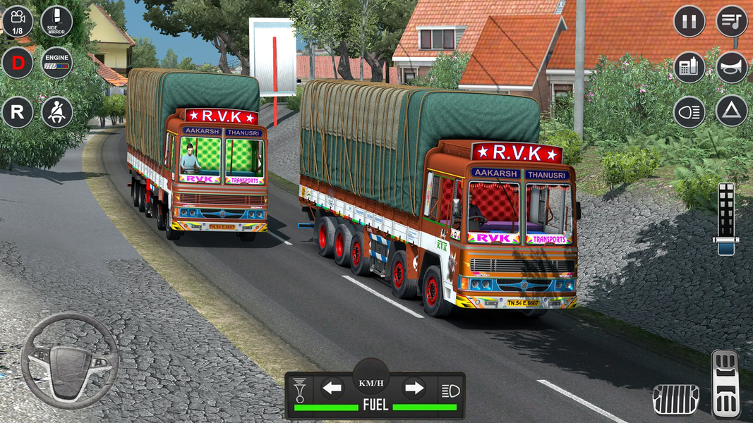 US Truck Driving - Truck Cargo - Gameplay image of android game
