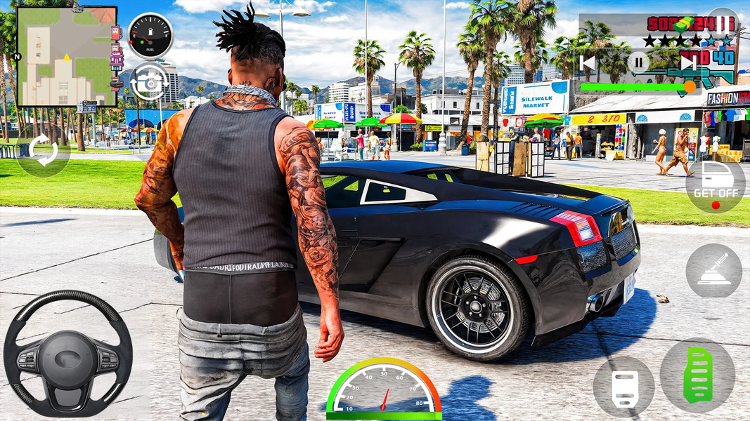 Open World Gangster Mafia Game - Gameplay image of android game