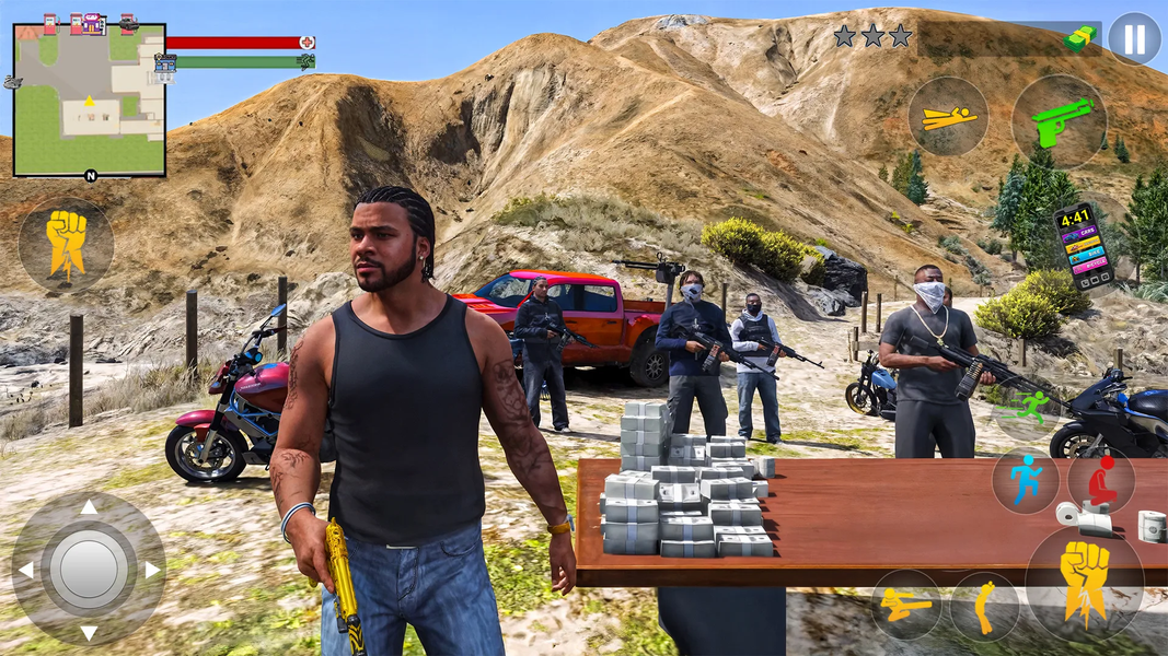 Open World Gangster Mafia Game - Gameplay image of android game