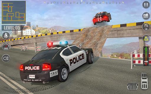 Police Games ۳D Car Driving - عکس بازی موبایلی اندروید