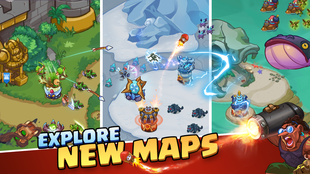Hero of Might: Tower defense - عکس بازی موبایلی اندروید