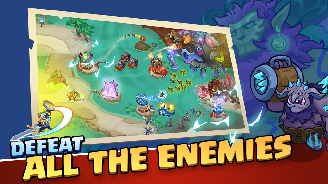 Hero of Might: Tower defense - عکس بازی موبایلی اندروید