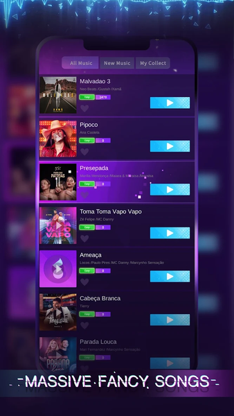 Beat music: Motor&Racing - عکس بازی موبایلی اندروید
