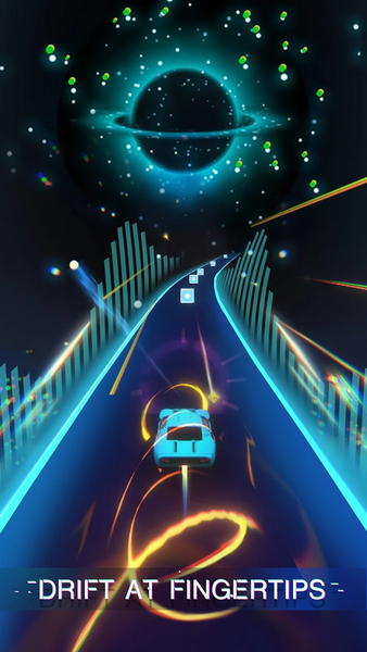 Beat Racing:Car&Music game - Gameplay image of android game