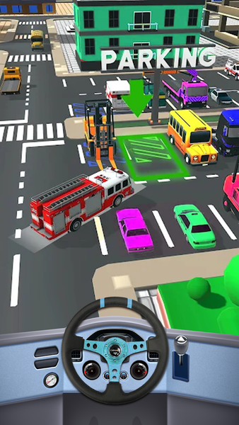 Real Driving: Vehicle & Park - Gameplay image of android game