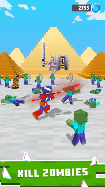 Hero Craft Runner - عکس بازی موبایلی اندروید