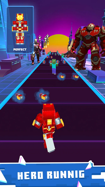 Hero Craft Runner - عکس بازی موبایلی اندروید