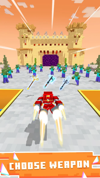 Hero Craft Runner - عکس بازی موبایلی اندروید