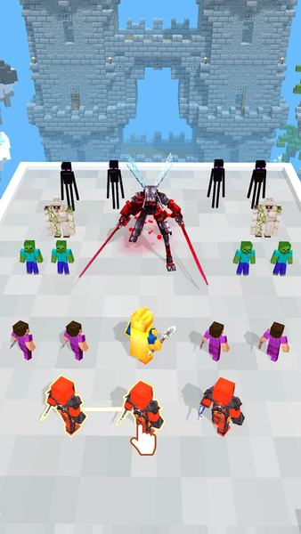 Hero Craft Run ۳D - عکس بازی موبایلی اندروید