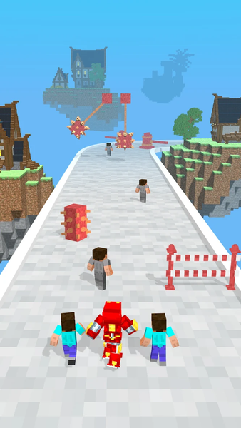 Hero Craft Run ۳D - عکس بازی موبایلی اندروید