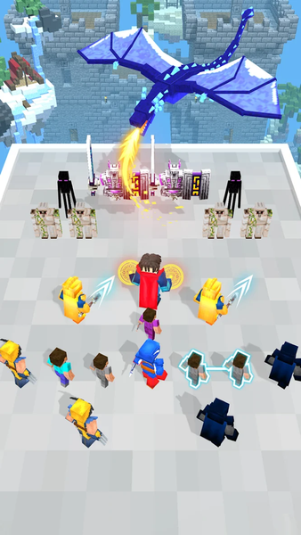 Hero Craft Run ۳D - عکس بازی موبایلی اندروید