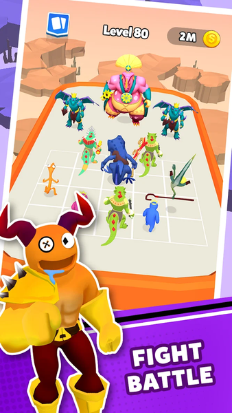 Monster Evolution Battle Games - عکس بازی موبایلی اندروید