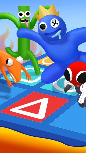 Blue Monster: Battle Survival - Gameplay image of android game