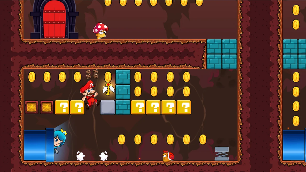 RednBlue Adventure - Gameplay image of android game