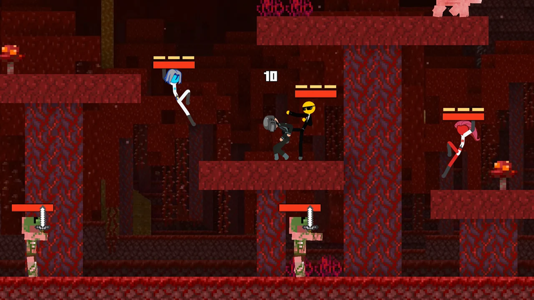 Stick Combat: Craft War - عکس بازی موبایلی اندروید