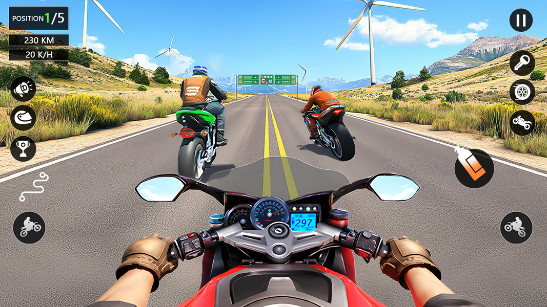 Moto Racing Go - عکس بازی موبایلی اندروید