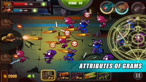Zombie Commando - Gameplay image of android game