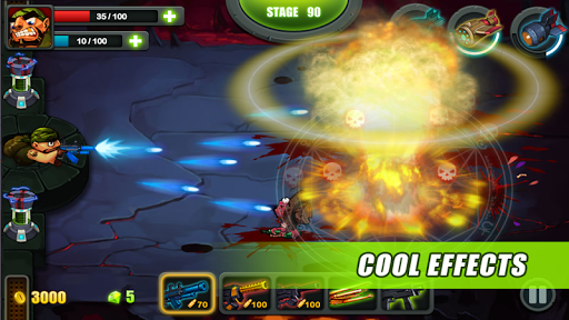 Zombie Commando - Gameplay image of android game
