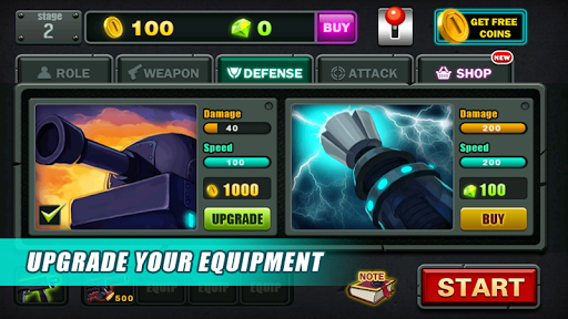 Zombie Commando - Gameplay image of android game