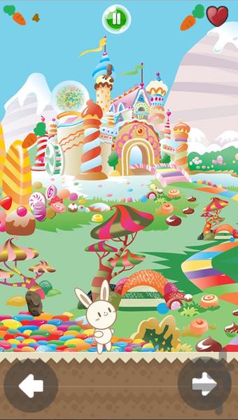 Carrot Rain - Gameplay image of android game