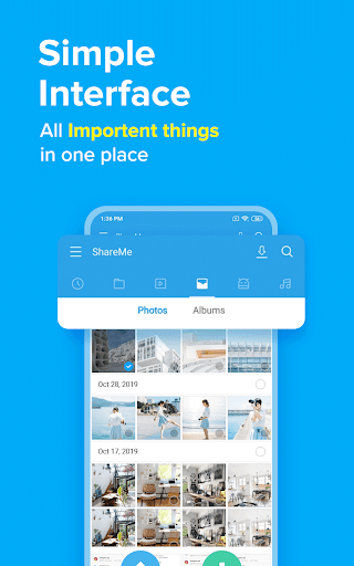 ShareMe: File sharing - عکس برنامه موبایلی اندروید