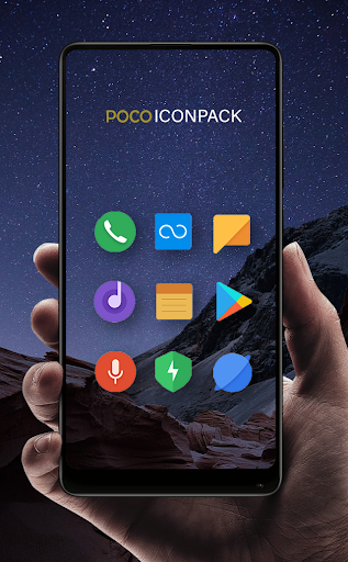 Poco - Icon Pack - Image screenshot of android app